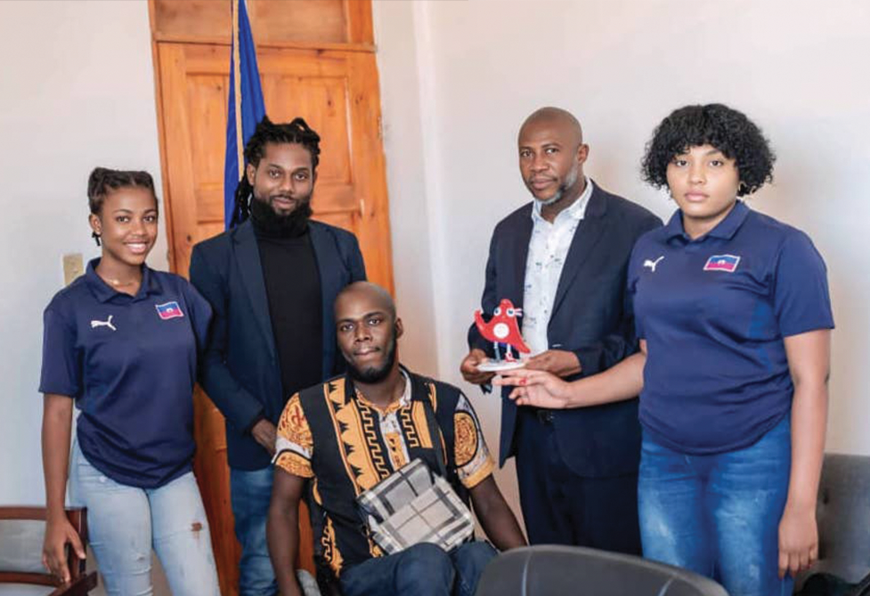 Rencontre fructueuse entre le Comité National Paralympique d’Haïti et la mairie de Cité Soleil